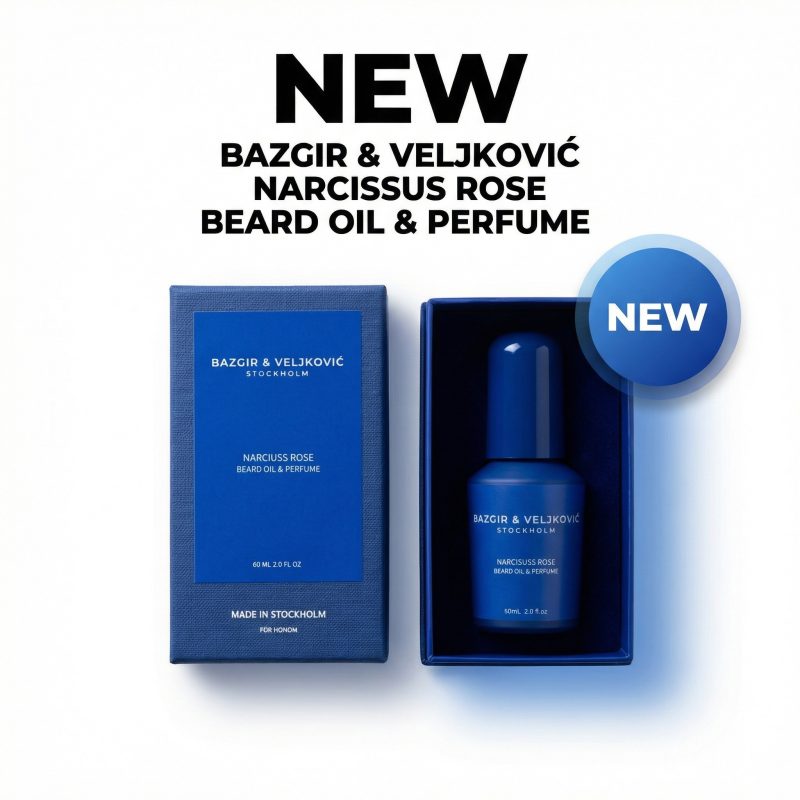 NEW Narcissus Rose Beard Oil & Perfume - Beard oil 60 ml